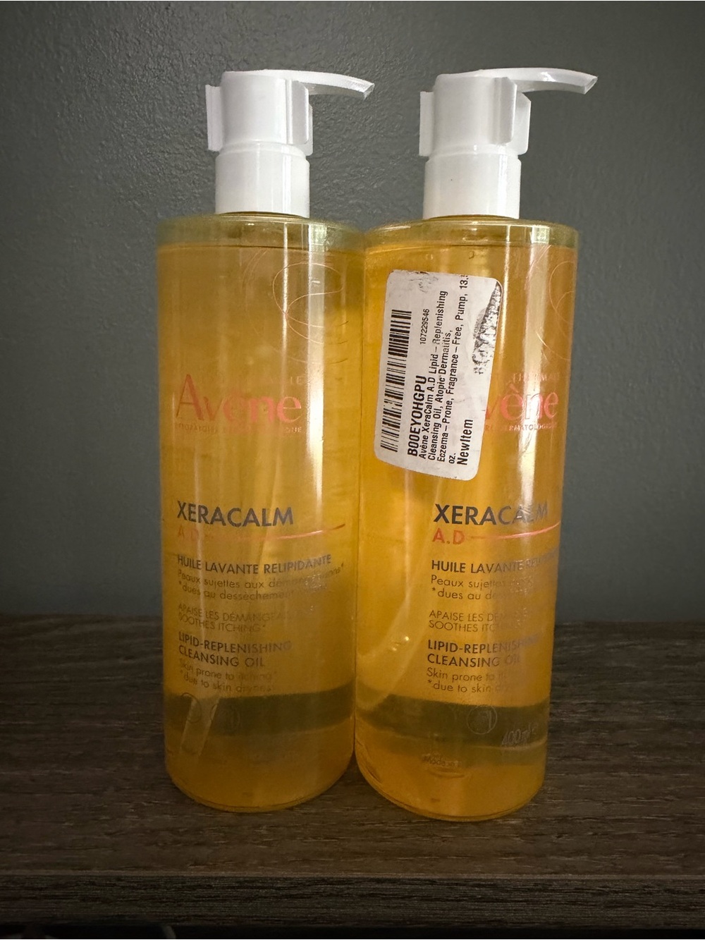 Xeracalm A.D Lipid-Replenishing Cleansing Oil - 2 pack